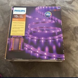 Purple led lights